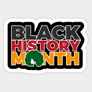 black history month Sticker